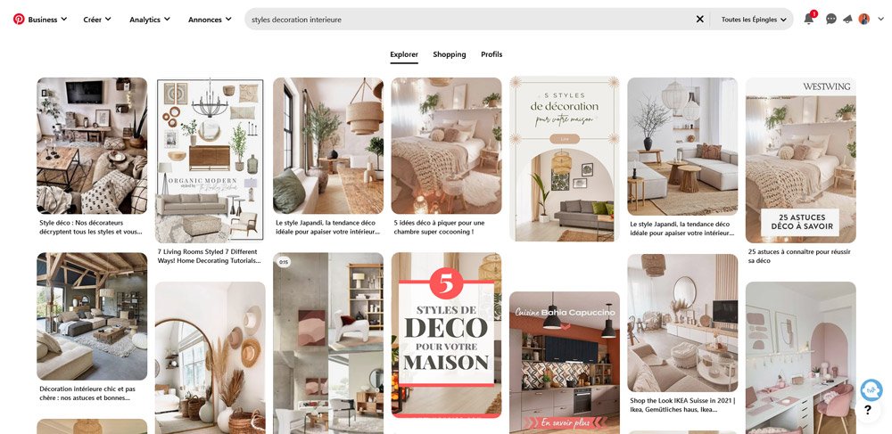 Pinterest-recherche-styles-de-décoration