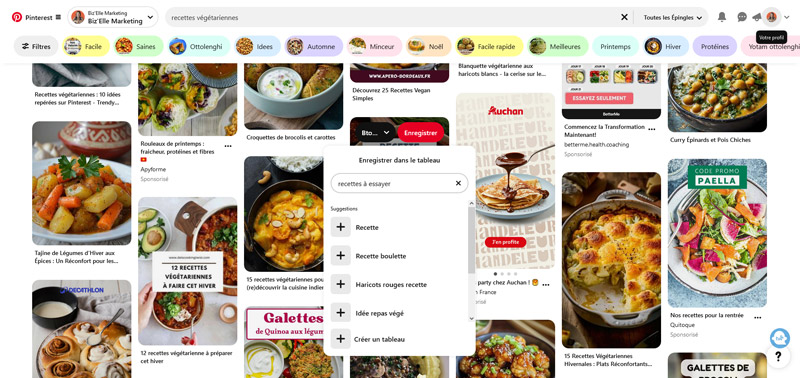 comment poster sur pinterest