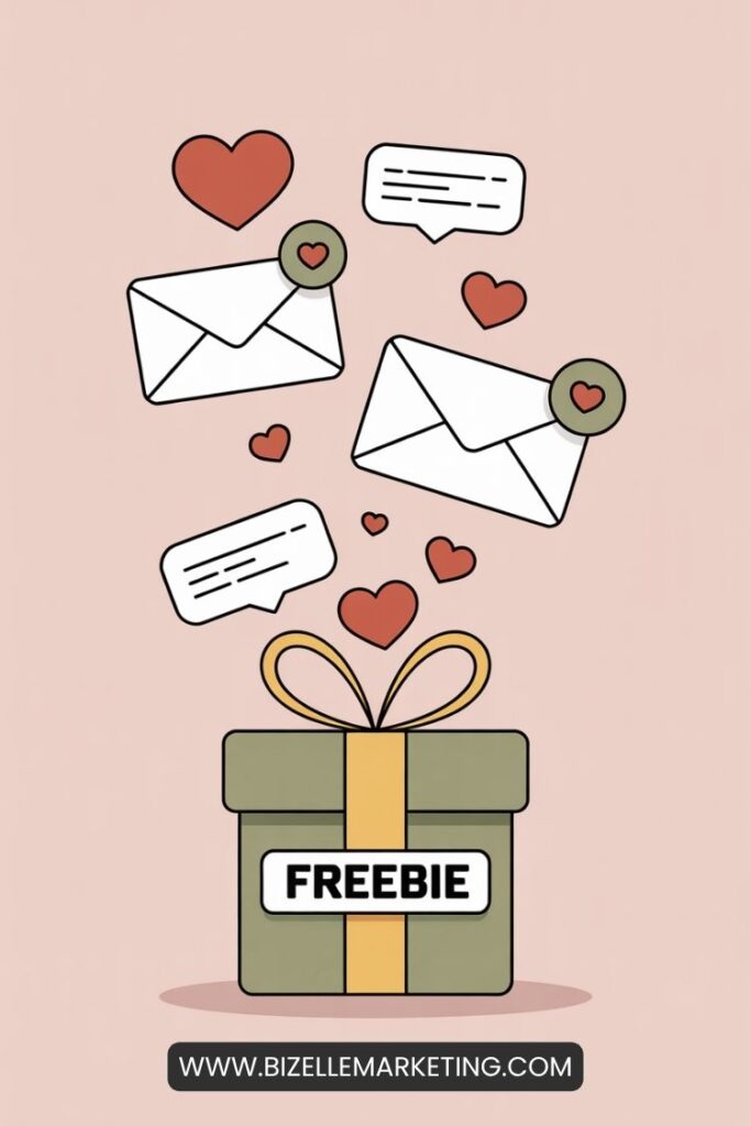entretenir la relation après avoir envoyer le freebie